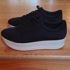 Vagabond Black Casey Platform Sneaker